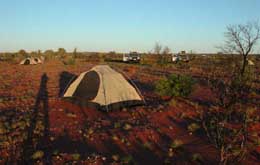 Ozeanien, Australien: Canning Stock Route - Campinglager